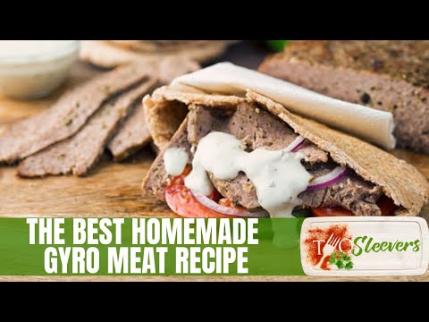 Easiest, Tastiest, and BEST Homemade Gyro Meat Recipe