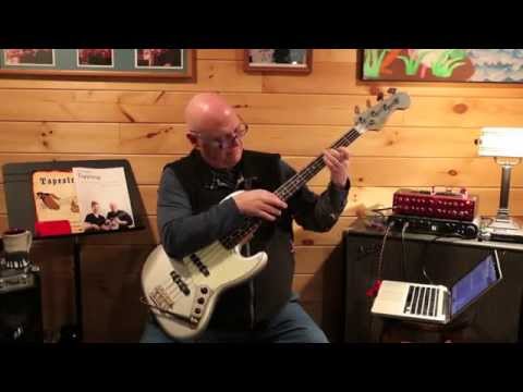 Real Bass Lessons 7 - Tapping - "Open Up"