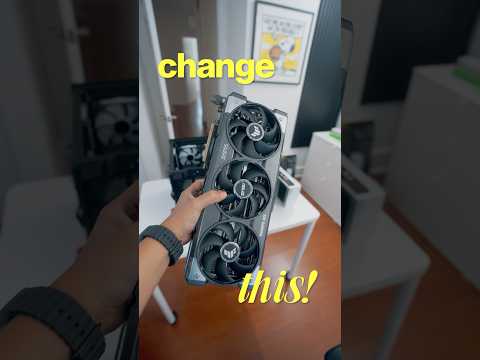 My RTX 5080 didn't work until I changed this!!😳#pcgaming #gamer #rtx5080 #nvidia #gaming