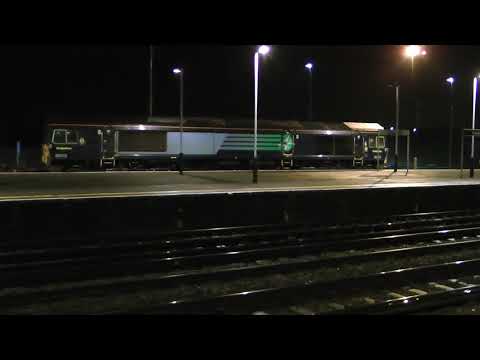 66413,sb Wentloog Southampton liner throu P3,Eastleigh 16,11,17