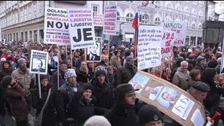 Korruptionsvorwürfe: ein Riss geht durch Slowenien