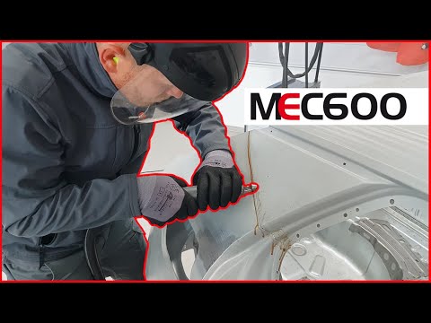 Seitenteil ersetzen mit Kantenfräser MEC600  / quarter panel repair with metal edge cutter MEC600