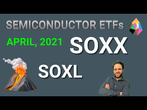 SEMICONDUCTOR ETFs SOXL and SOXX for April 2021
