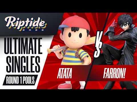 ATATA vs farron! - Ultimate Singles R1 Pools - Riptide 2022 | Ness vs Joker