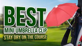 The Ultimate Mini Umbrella Clip for Golfers Protect Your Gear!