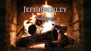 Jeff Buckley - Hallelujah (Christmas Songs - Fireplace Video)