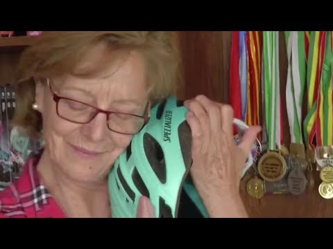 70 year old cyclist takes on world's most dangerous Bolivia death road