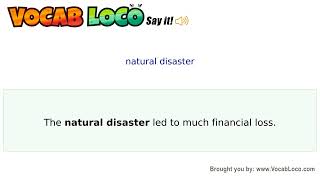 Video thumbnail for natural disaster