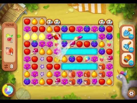 GardenScapes Level 11240 no boosters