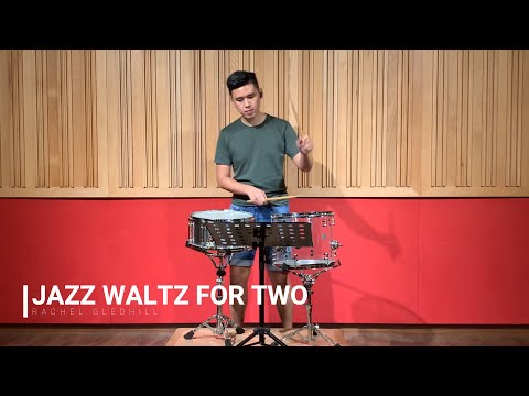 ABRSM G3 Percussion 2020 (A2) Jazz Waltz for Two - Rachel Gledhill