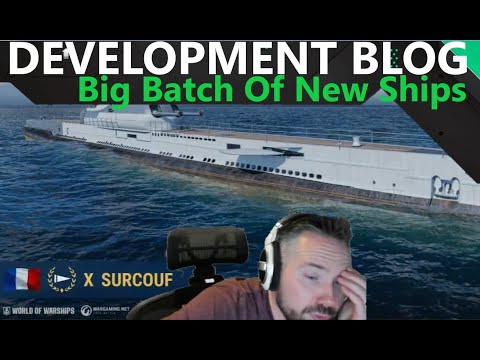 Development Blog - Big Batch Of New Ships