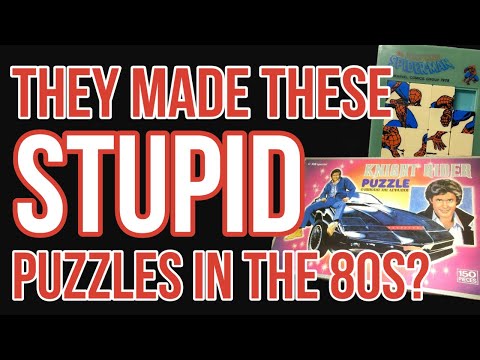 Goofy 80s Pop Culture Puzzles