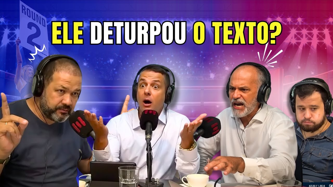 O CLIMA ESQUENTOU! PASTOR DIZ QUE SEZAR CAVALCANTE ESTÁ DETURPANDO O TEXTO.