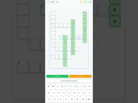 Traditional Cross Word