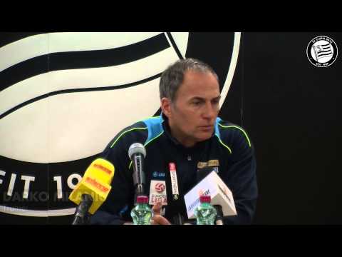 SK Sturm: Mediabriefing vor SK Rapid Wien (21. Runde 2013/14)