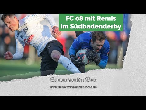 FC 08 Villingen mit Remis im Südbadenderby