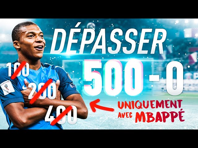 Videouttalande av Mbappe Franska