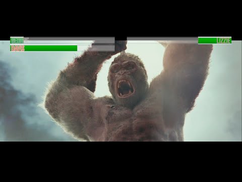 George and Davis vs Ralph and Lizzie...with healthbars