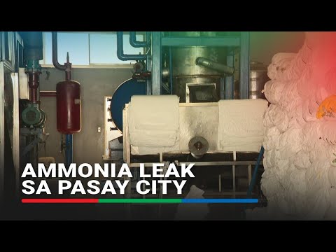 Ammonia leak sa Pasay city