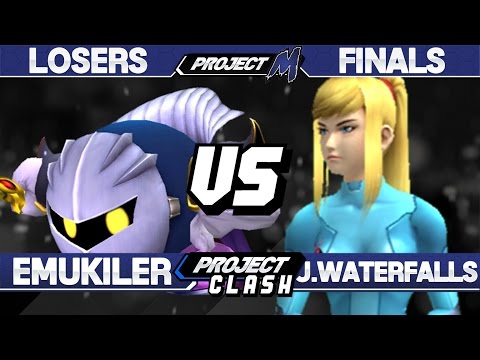 Project M - Emukiller (Meta Knight) vs Jason Waterfalls (ZSS) - PC 14 Losers Finals