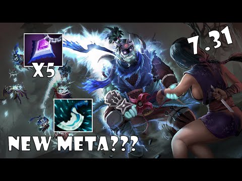Storm Spirit Crazy Build 7.31 - Godadico Dota