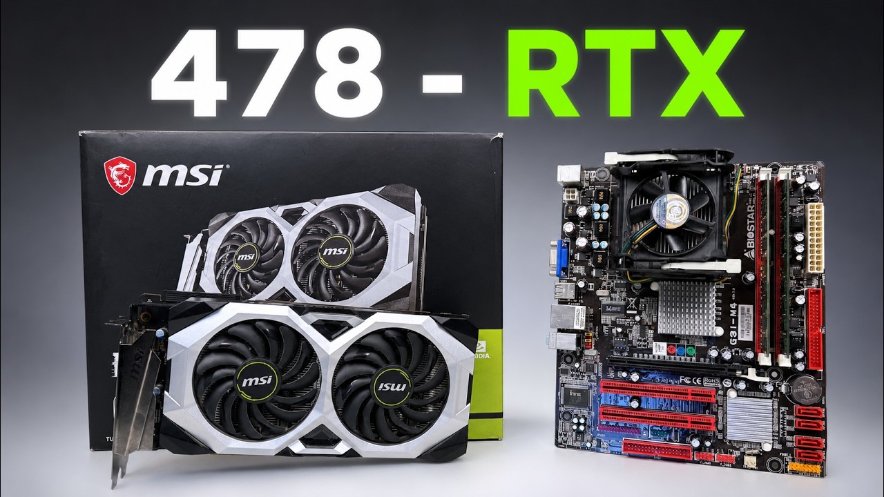 НЕВОЗМОЖНОЕ - ВОЗМОЖНО / RTX НА 478 СОКЕТЕ