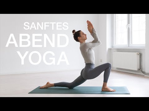 Sanfte Yoga Abendroutine | Fokus: Hüfte, Rücken & Schultern | 20 Min Abend Yoga Flow zur Entspannung