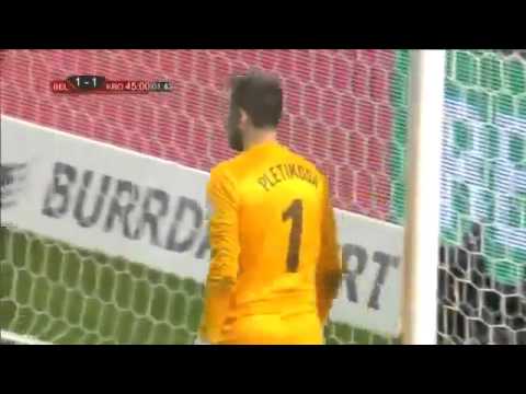 Gillet amazing goal! Belgium 1 - 1 Croatia | Amazing longshot goal |
