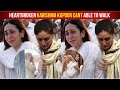 Karisma Kapoor Faint After Crying Badly At Ex Husband Sunjay Kapur Funeral