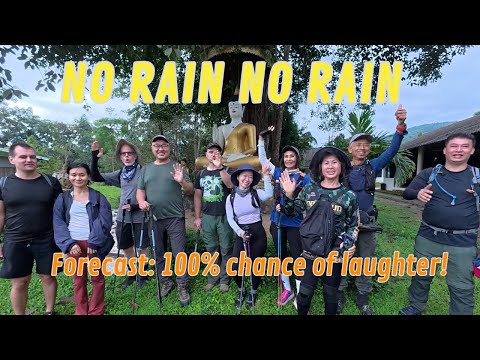 Rain or Shine? Chiang Mai Hikers Tempt the Weather Gods at Mok Fa Falls