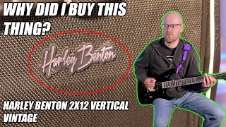 Video thumbnail for HARLEY BENTON 2X12 VERTICAL VINTAGE GUITAR SPEAKER CABINET \\ REVIEW by Brian Bower