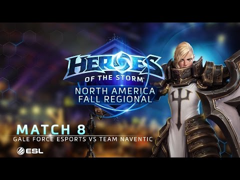 HotS - Gale  Force Esports vs Team Naventic - NA Fall Regional #2 - Match 8 | Group B | Upper