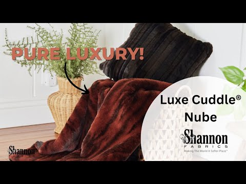 Who Says Rich Brown and Chocolate Tones are Only for Fall? 🍫 #minky #cuddle