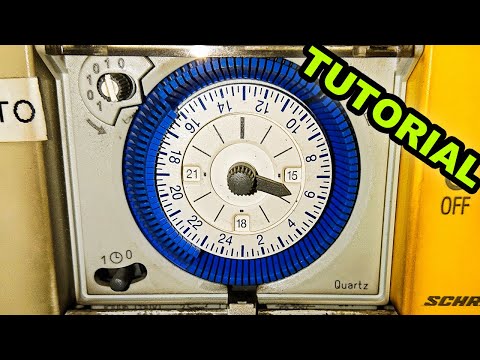 ANALOGE ZEITSCHALTUHR EINSTELLEN TUTORIAL