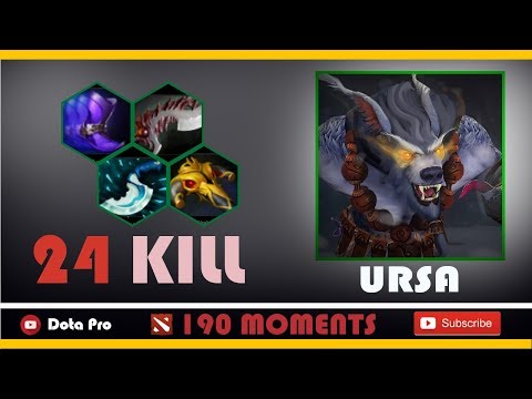 Ursa 24 Kills  | Dota Pro Moments:190