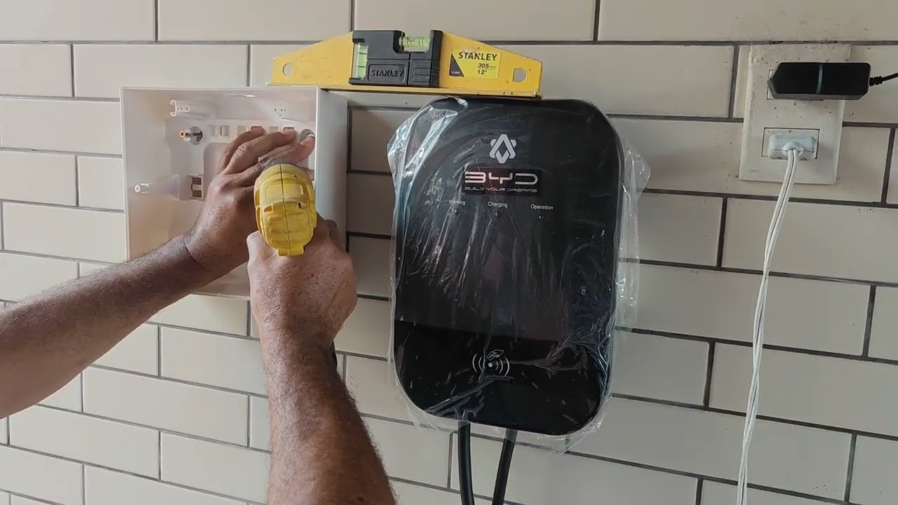 instalação do carregador original BYD. contato na descrição.