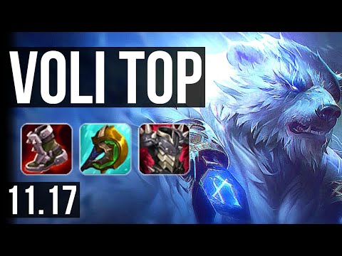 VOLIBEAR vs CAMILLE (TOP) | 7 solo kills, 1100+ games, 13/2/6, Dominating | BR Master | v11.17
