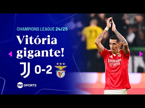 Gols e lances de Juventus x Benfica