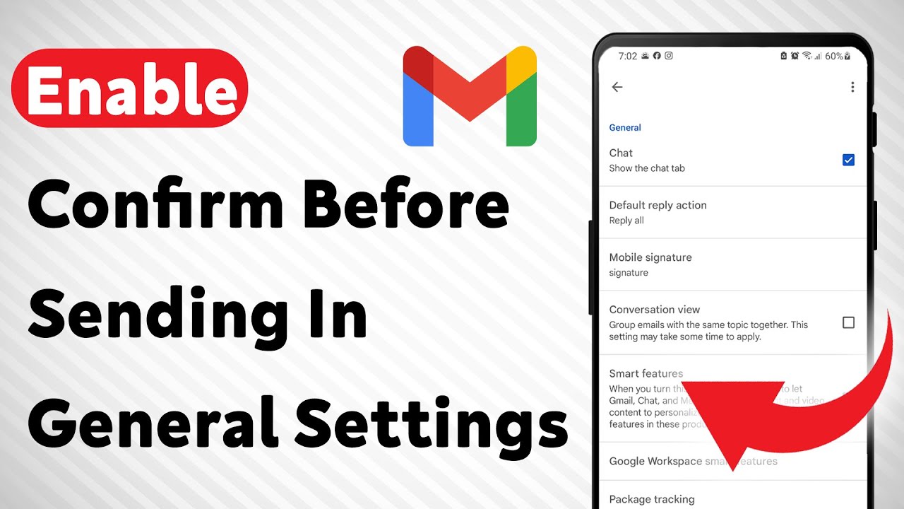 How To Enable Confirm Before Sending In Gmail General Settings (Updated)