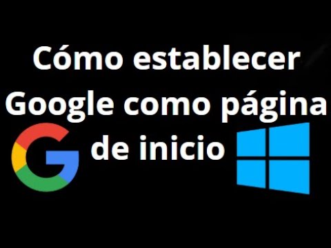 Cómo establecer Google como página de inicio en Windows 11 – Guía fácil paso a paso