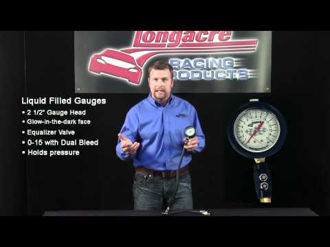 Longacre Analog Tire Gauges