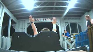 Silverwood Theme Park Night Rides - Tremors, Timber Terror & Aftershock On-ride POV