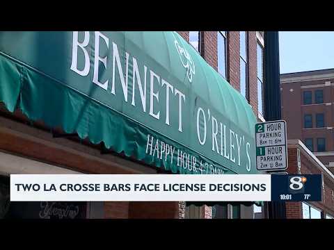 Two La Crosse bars face license decisions