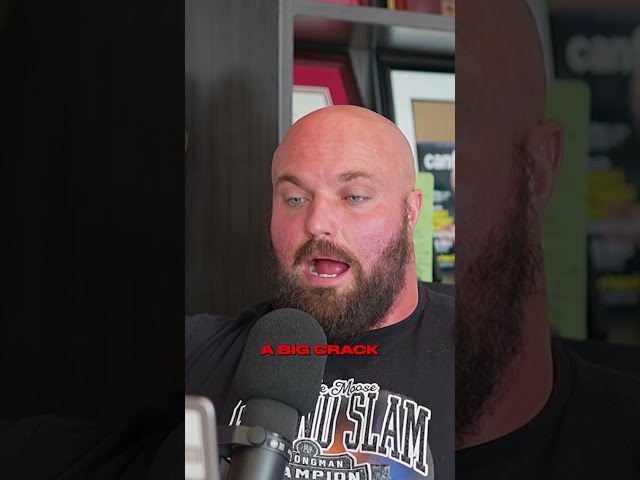 World’s Strongest Man Broke His Foot at Rogue Invitational