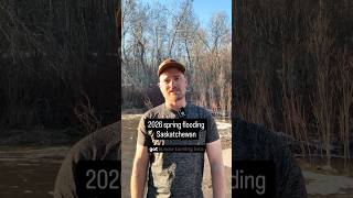Spring flooding in Saskatchewan