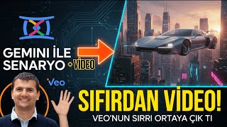 Google'ın Yeni SİLAHI: Veo! Gemini ile Senaryodan Yapay Zeka ile Video