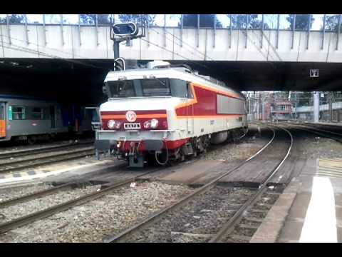 Manoeuvre ♥ Locomotive historique CC 6570 ♥ à Toulouse Matabiau (3)