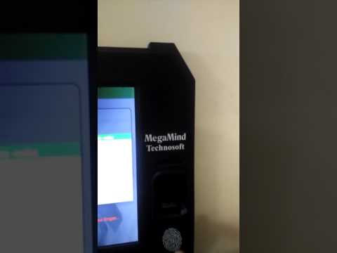 Megamind bio 27 biometric fingerprint attendance system