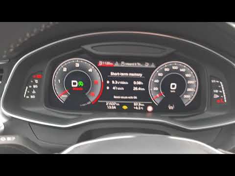 Audi A7 50 TDI acceleration with winter tires