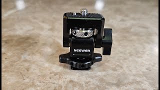 NEEWER Camera Monitor Mount with Cold Shoe, Anti Twist 1/4" Screw MA006 Unboxing and Review